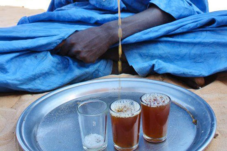 Touareg et thé à la menthe