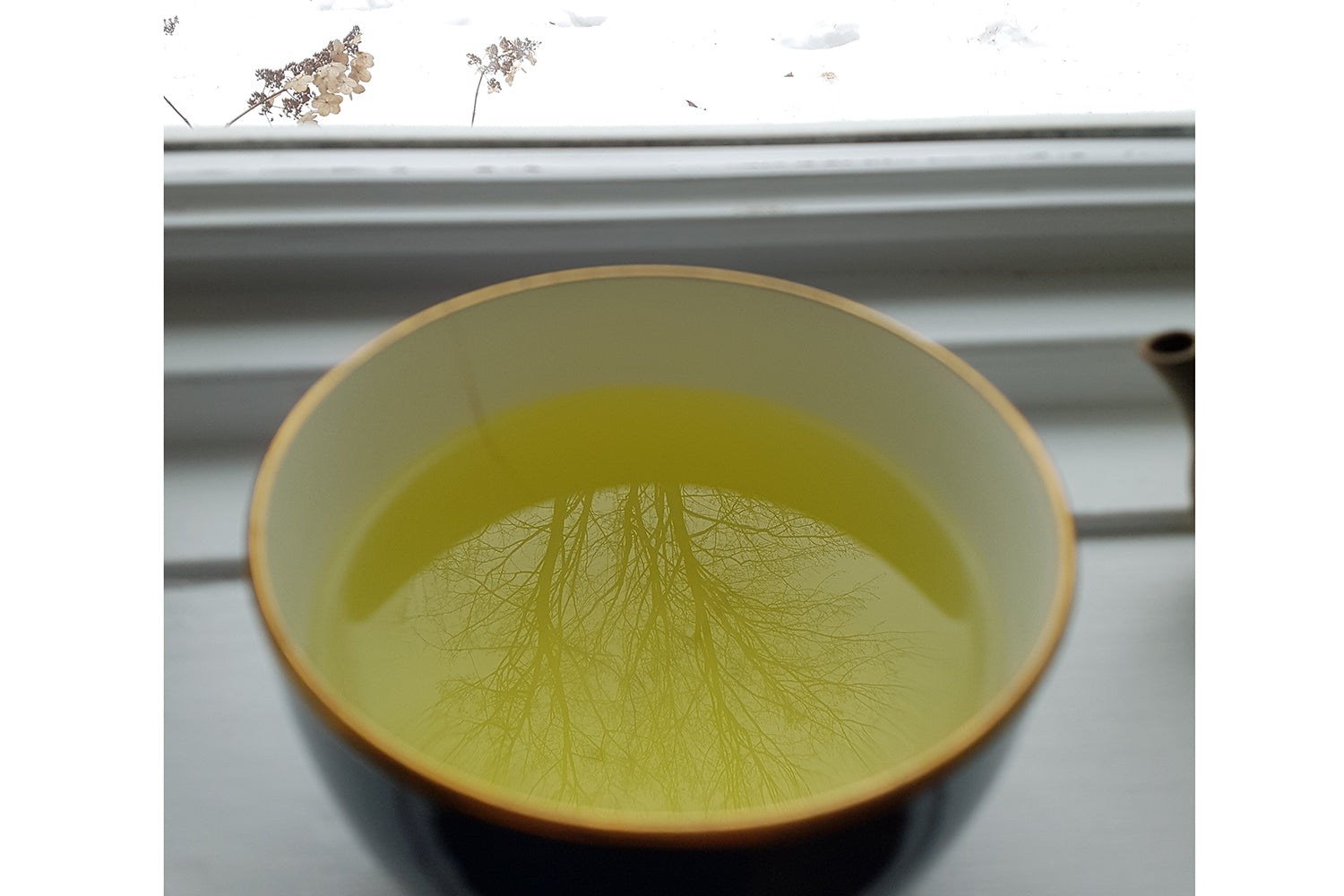 Le thé vert bancha, reflet du principe wabi sabi