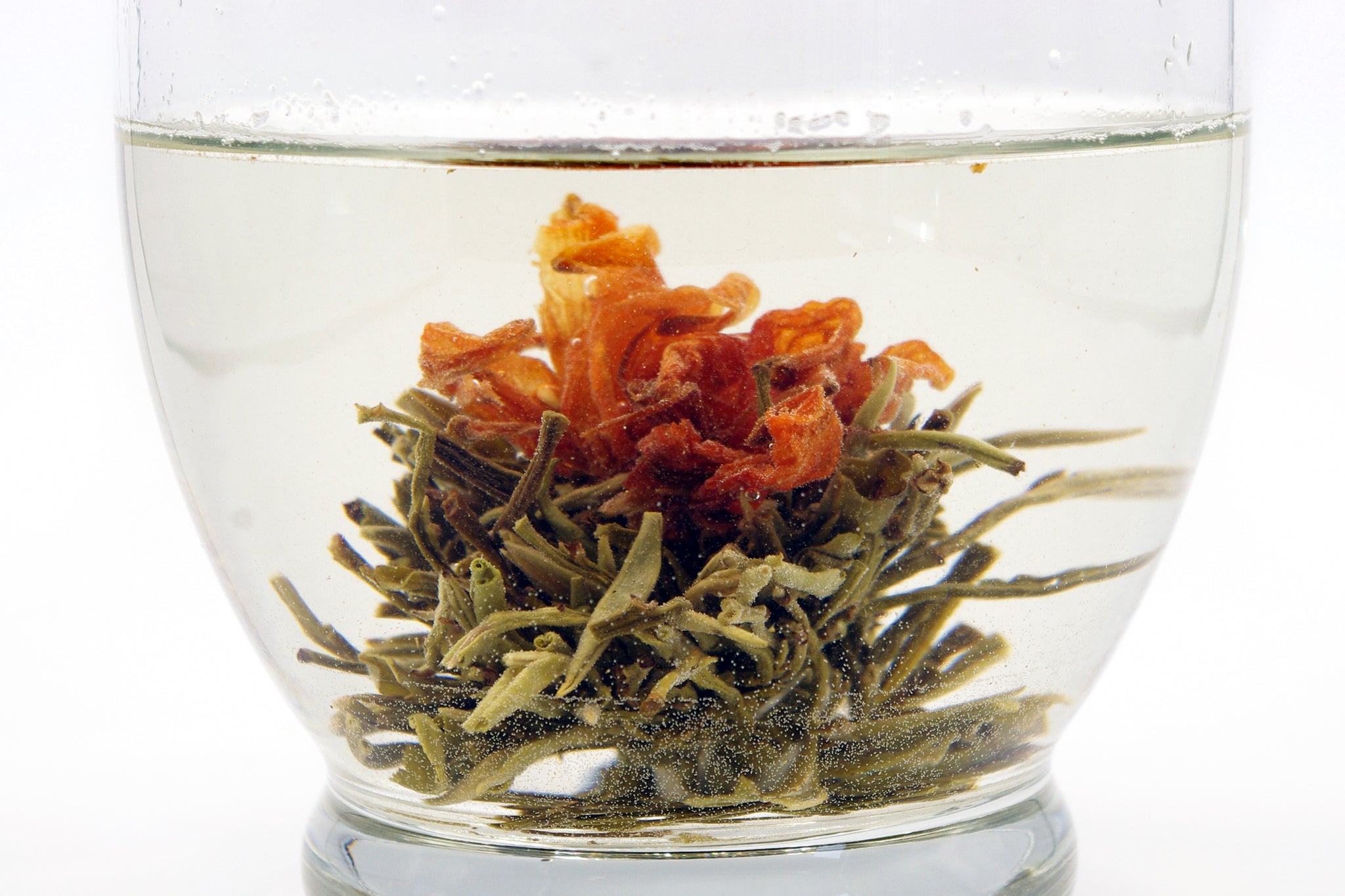 Fleur de thé / Thé vert parfumé au jasmin / Maison de thé Cha Noir