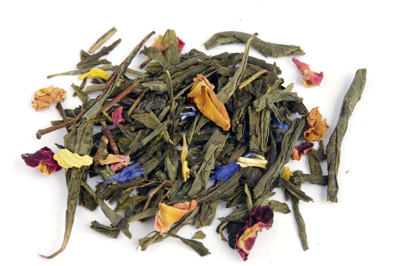 Fleurs du Japon thé vert parfumé