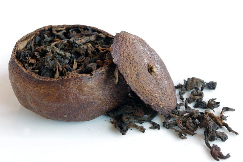 Pu erh mandarine - thé rouge de Chine