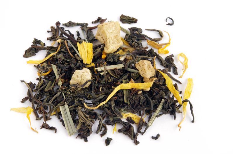 Thé des Tsars - thé noir parfumé citron et gingembre