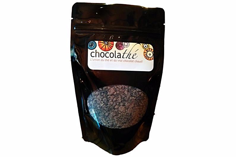 Chocolathé, mélange de chocolat noir et du thé Feu de l'Arctique