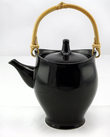 Service à Thé Gongfu Chinois Semi-Automatique 11 Pièces - Théière En Pierre Meule Noire + 8 Tasses + Justice + Base - 200 Ml
